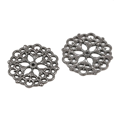 Tibetan Style Filigree Joiners Links TIBE-A11623-B-LF-1