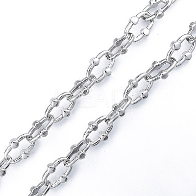 Alloy Oval Link Chains LCHA-N01-01-1