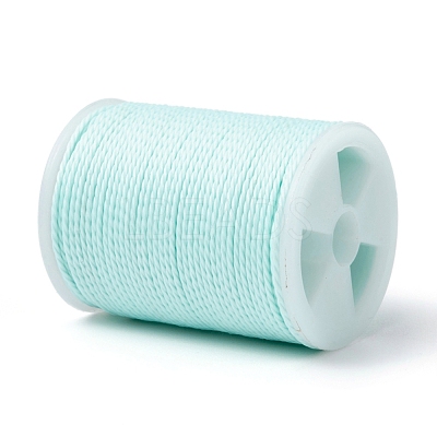 Round Waxed Polyester Cord X-YC-G006-01-1.0mm-31-1