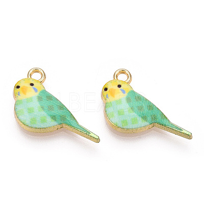 Printed Alloy Pendants ENAM-N056-205E-1