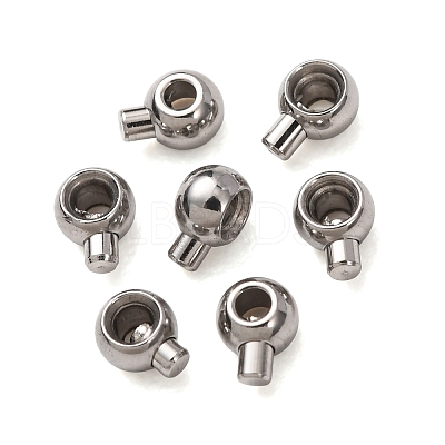 304 Stainless Steel Crimp Beads STAS-A151-05P-1
