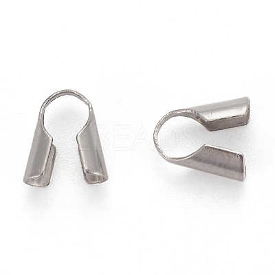 Tarnish Resistant Stainless Steel Bead Tips LS-STAS-R062-4mm-1