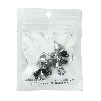 10 Sets Alloy Heart Magnetic Clasps FIND-FS0003-25-1