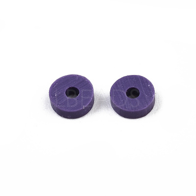 Handmade Polymer Clay Beads CLAY-R067-8.0mm-B03-1