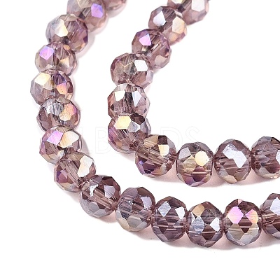Electroplate Glass Beads Strands EGLA-A044-T2mm-B07-1