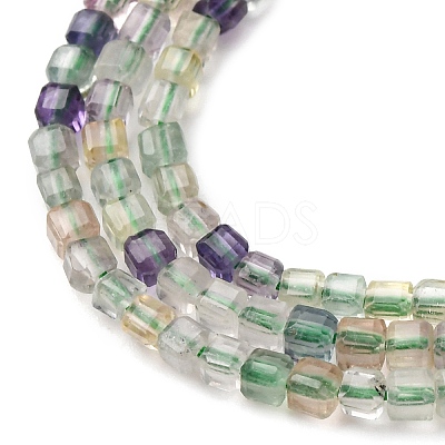 Natural Fluorite Beads Strands G-B142-C05-2x2mm-1