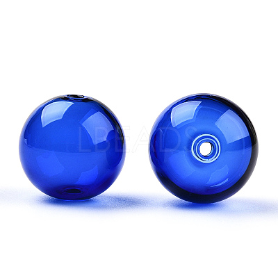 Transparent Blow High Borosilicate Glass Globe Beads - Lbeads.com