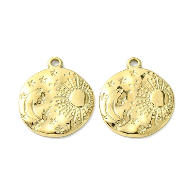 304 Stainless Steel Pendants STAS-L269-004G-1