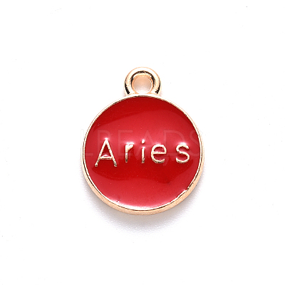 Alloy Enamel Pendants LS-ENAM-S124-01B-07A-1