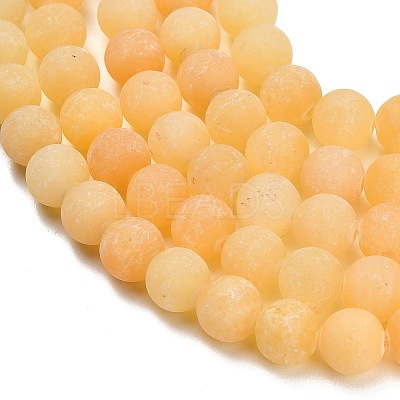 Natural Yellow Calcite Beads Strands GG-CBAA3AB-01-10mm-1
