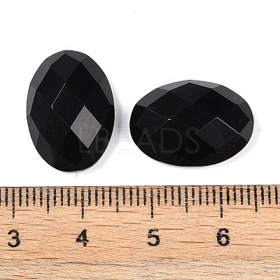Natural Obsidian Cabochons G-G760-A11-1