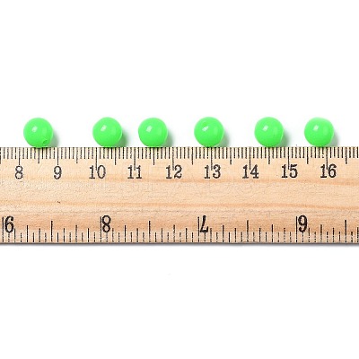 Fluorescent Acrylic Beads MACR-R517-8mm-07-1