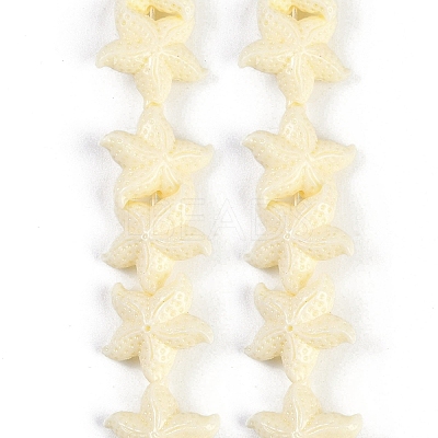 Synthetic Coral Dyed Carved Beads Strands CORA-K009-06B-02-1