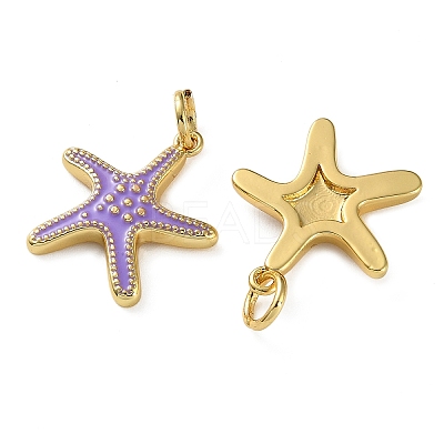 Ocean Brass Pendants KK-D221-21G-03-1