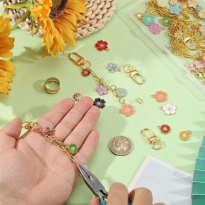 DIY Jewelry Making Kit DIY-GL0007-12-1