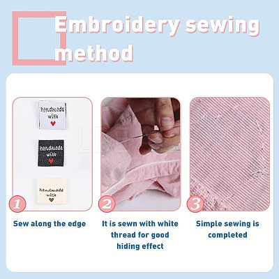 Woven Sewing Labels FIND-FG0001-04-1