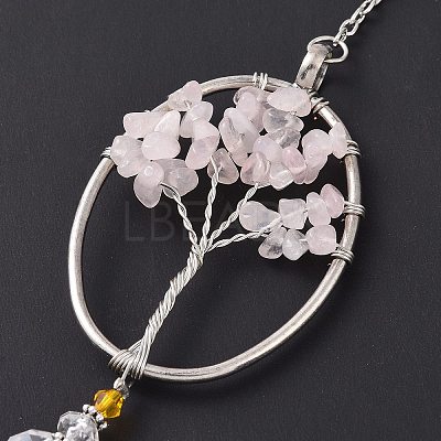 Teardrop Acrylic Beads Big Pendant Decorations LS-HJEW-D029-01P-C-1