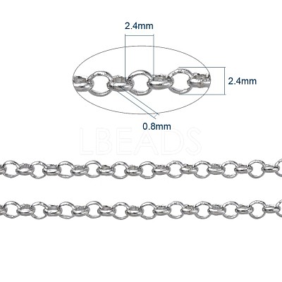 Brass Rolo Chains CHC-S008-002E-P-1