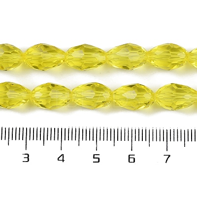 Transparent Glass Beads Strands EGLA-N013-T10mm-D26-1