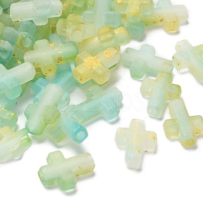 Gradient Color Transparent Acrylic Beads X1-OACR-M023-03D-1