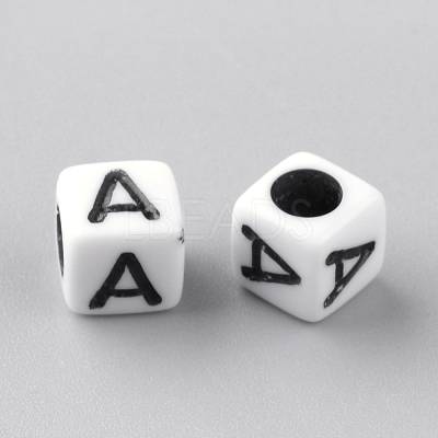 Opaque Acrylic Beads LS-SACR-Q188-02A-1