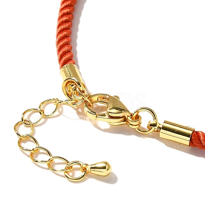 Nylon Milan Cord Necklace Making MAK-M028-01G-07-1