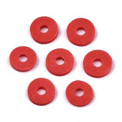 Handmade Polymer Clay Beads LS-CLAY-Q251-8.0mm-40-1