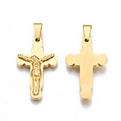 201 Stainless Steel Pendants STAS-Q241-001G-NF-1