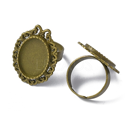 Adjustable Alloy Pad Ring Settings FIND-WH0110-468AB-1