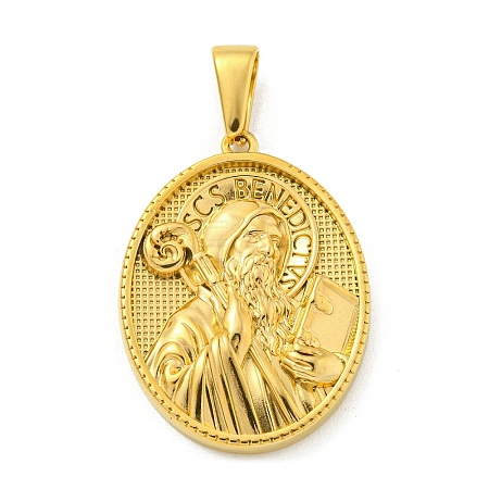 Ion Plating(IP) 304 Stainless Steel Pendants STAS-R231-18G-32-1