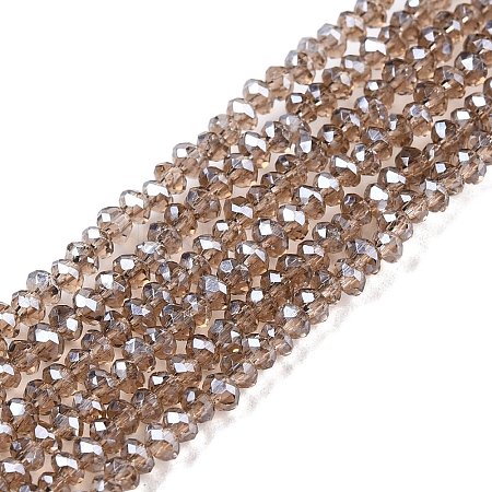 Electroplate Glass Beads Strands EGLA-A044-T1mm-A16-1