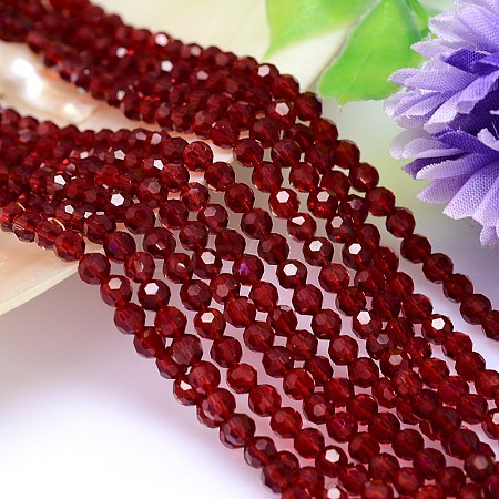 Imitation Austrian Crystal Bead Strands G-M181-12mm-05A-1