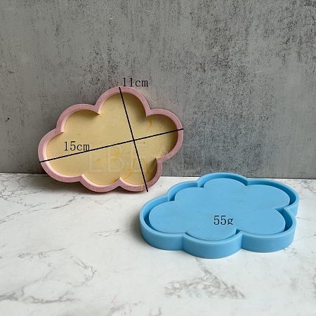 Food-Grade Silicone Cloud Shape Tray Mold PW-WG75375-02-1