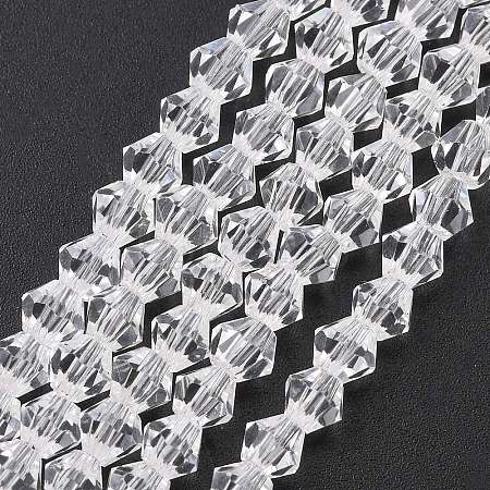 Transparent Glass Beads Strands EGLA-A039-T2mm-D13-1