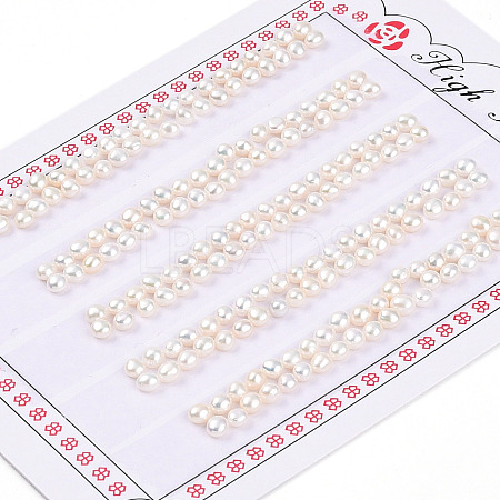 Grade 3A Natural Cultured Freshwater Pearl Beads PEAR-N018-3A-3035A-1