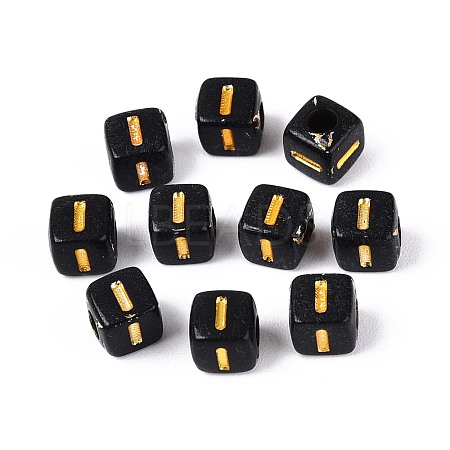 Opaque Acrylic Beads SACR-T035-20I-1