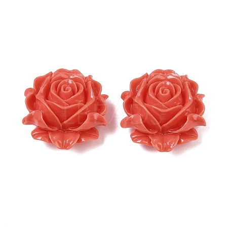Dyed Synthetic Coral Carved Beads CORA-Z001-01C-1