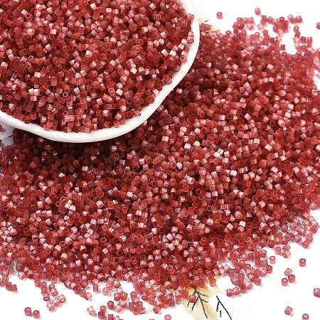 Imitation Cat Eyes Glass Seed Beads X-SEED-H003-03Q-1