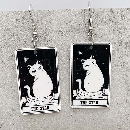 Cartoon Theme Acrylic Dangle Earrings FS-WG40F70-19-1