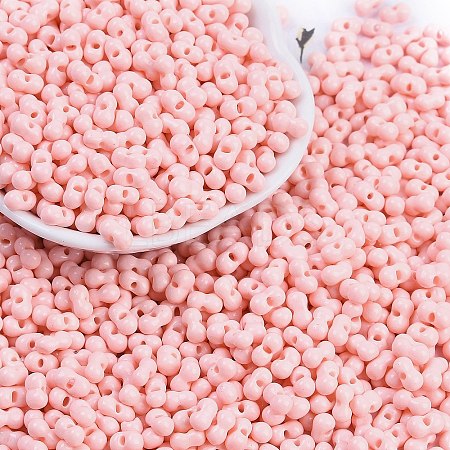 Baking Paint Glass Seed Beads SEED-K010-A25-1