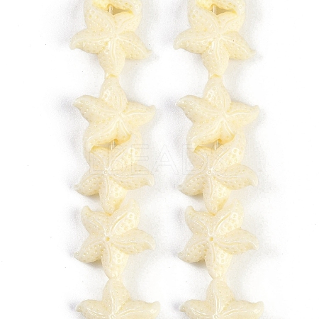 Synthetic Coral Dyed Carved Beads Strands CORA-K009-06B-02-1