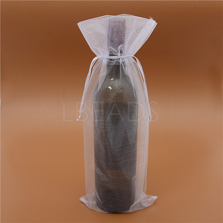 Rectangle Organza Drawstring Gift Bags WG96915-06-1
