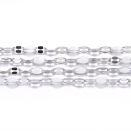 304 Stainless Steel Link Chains CHS-F002-B04-1