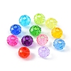 2016Pcs 12 Colors Transparent Acrylic Beads TACR-YW0001-61-3