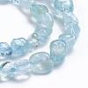 Natural Aquamarine Beads Strands G-G841-A11-3