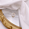 Natural Freshwater Pearl Beaded Finger Rings WG7CD33-03-1