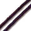 Electroplated Synthetic Non-magnetic Hematite Beads Strands X-G-L613-G01-01D-1