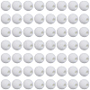 5 Strands Synthetic Lava Rock Round Beads Strands G-PA0002-40-7