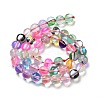 Transparent Glass Beads GLAA-B022-8mm-11-2
