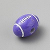 Opaque Acrylic European Beads SACR-CJC0001-34C-2